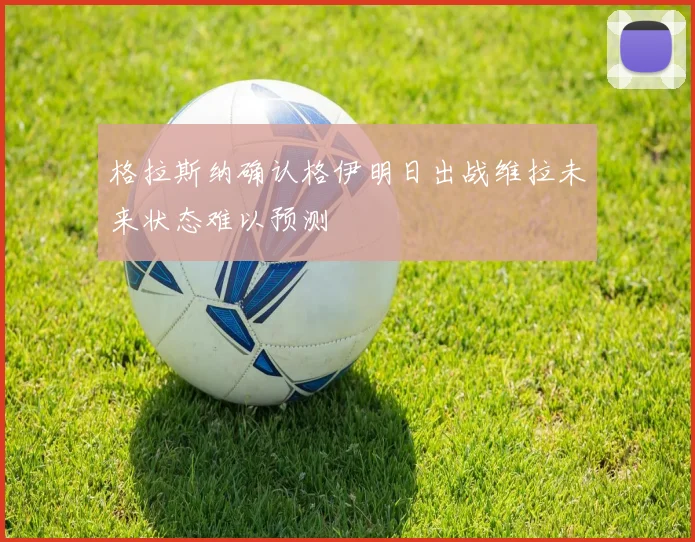 格拉斯纳确认格伊明日出战维拉未来状态难以预测