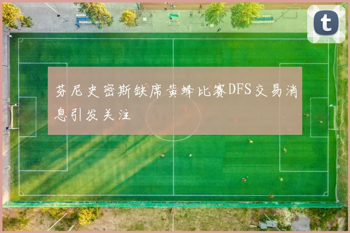 芬尼史密斯缺席黄蜂比赛DFS交易消息引发关注